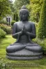 Product image 1 of the product “Buddha sitting, cast stone, 175cm height, lightweight ”